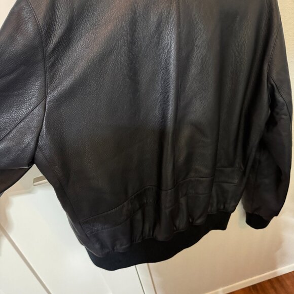 Façonnable Made in Italy Lambskin Leather Jacket • Size 54 (L/XL) • Fisam 98000 - Picture 3 of 8